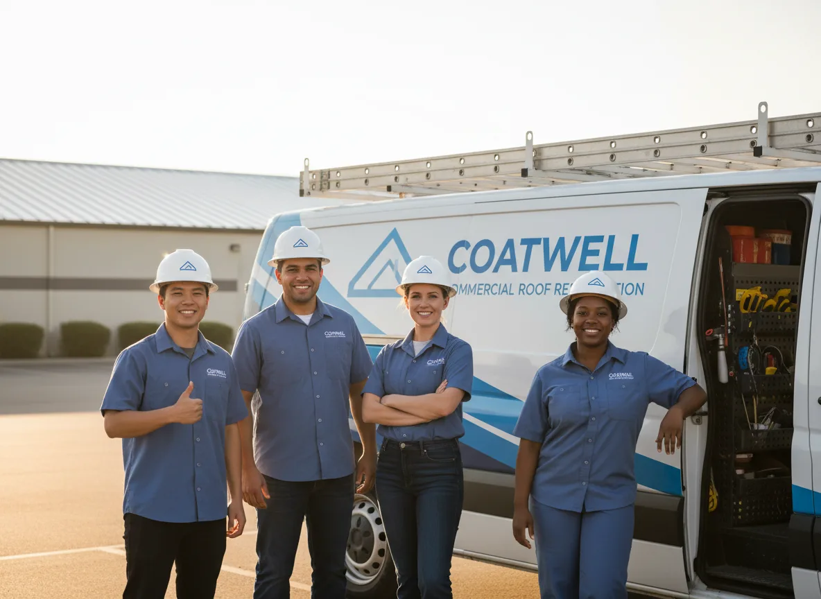 Commercial roof coating company in Marvin, SD